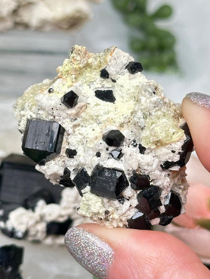 Schorl Tourmaline Microline