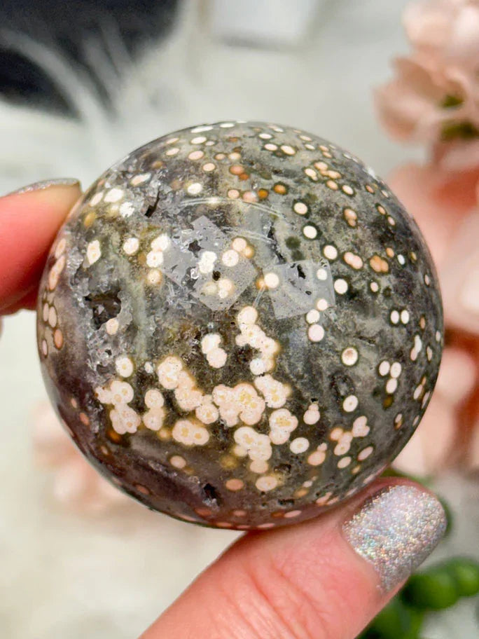 Colorful Ocean Jasper Spheres