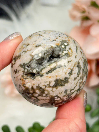 Colorful Ocean Jasper Spheres