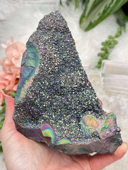 Standing Aura Quartz Clusters