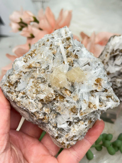 Brown Fluorite Celestite