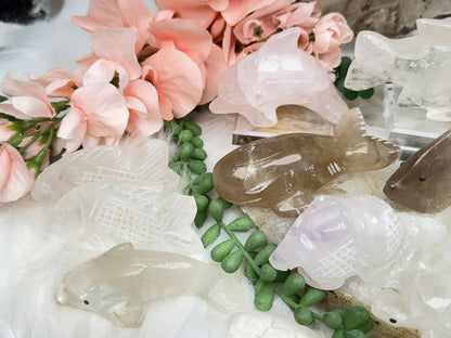 Quartz Animal Carvings