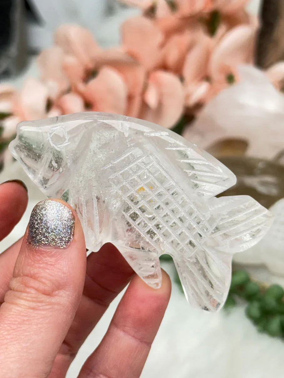 Quartz Animal Carvings