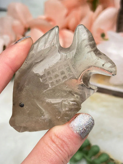 Quartz Animal Carvings