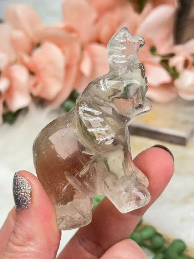 Quartz Animal Carvings