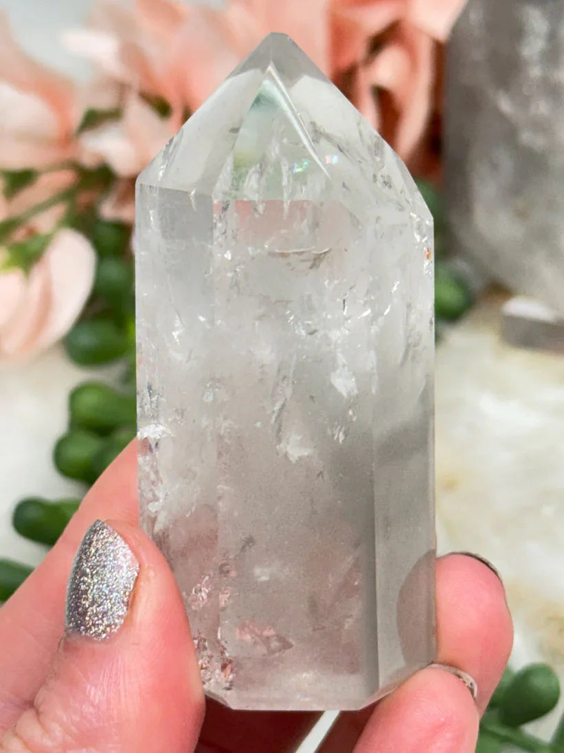 Gray Lithium Quartz Points