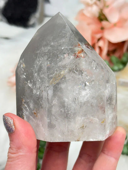 Gray Lithium Quartz Points