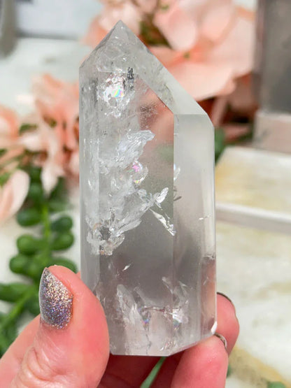 Gray Lithium Quartz Points