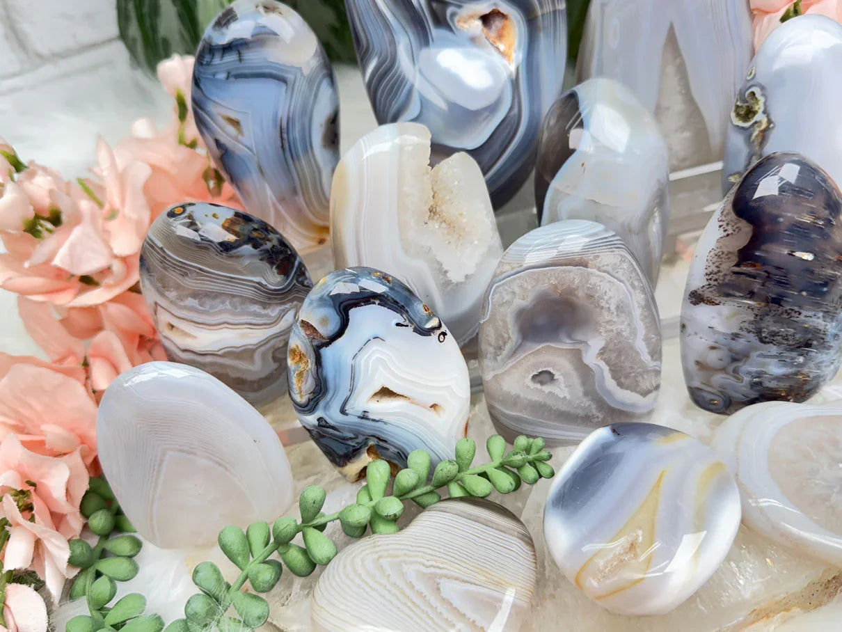 Madagascar Agate Carvings