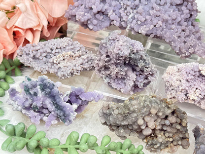Grape Agate Clusters