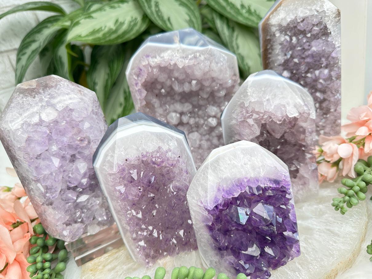 Amethyst Cluster Points