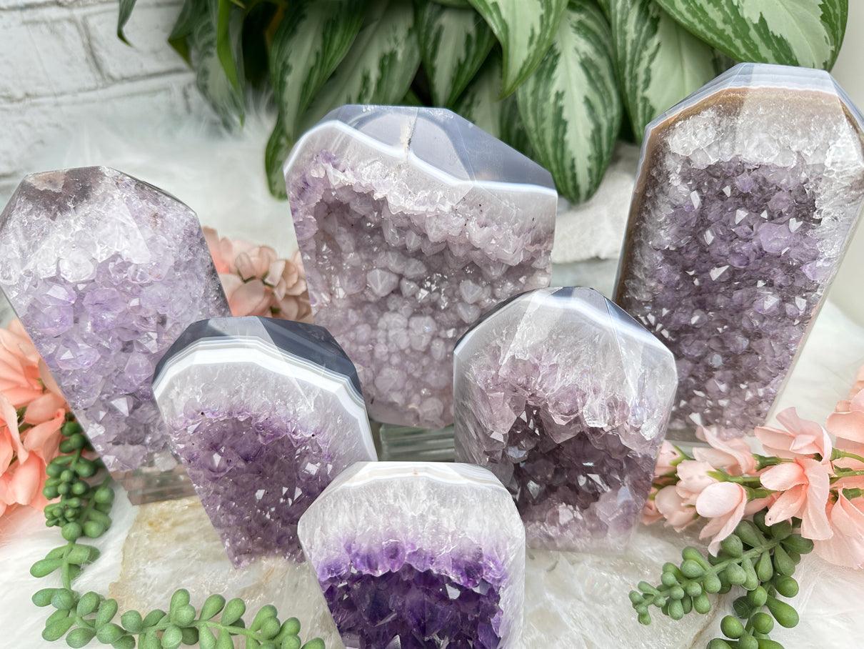 Amethyst Cluster Points