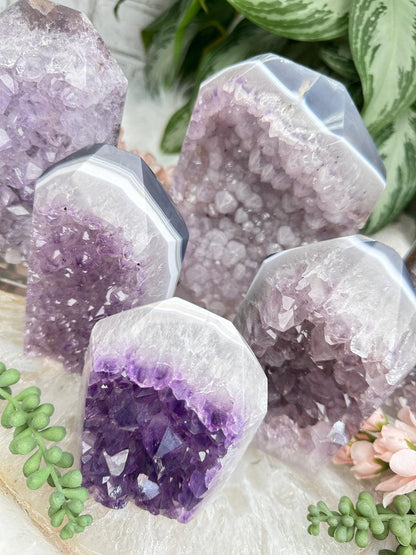 Amethyst Cluster Points
