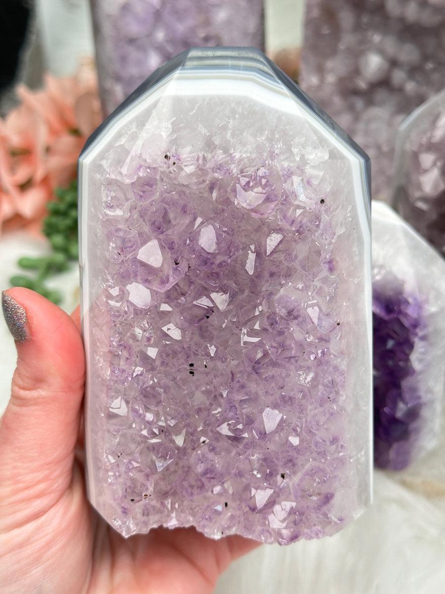 Amethyst Cluster Points