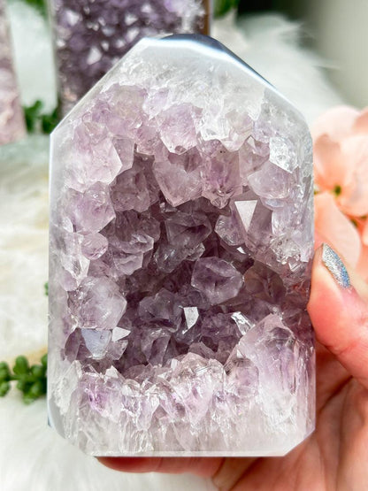 Amethyst Cluster Points