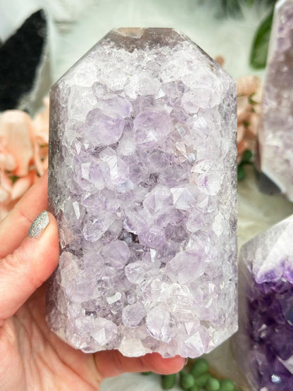 Amethyst Cluster Points