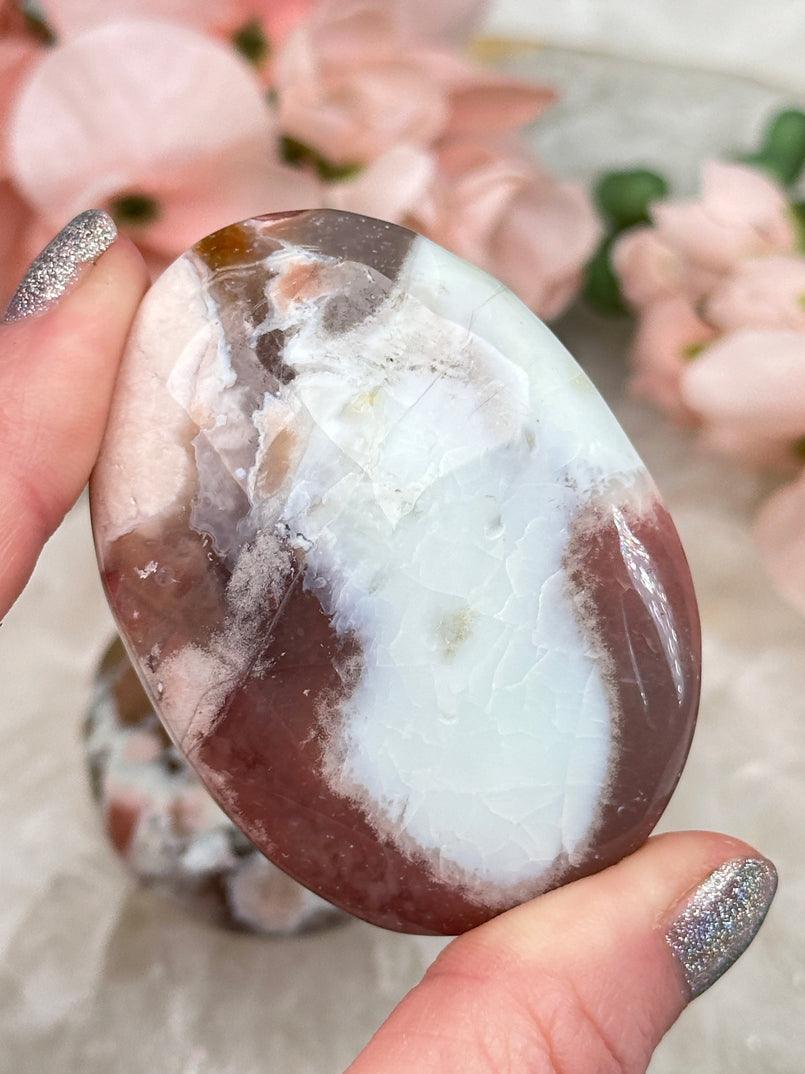 Green Flower Agate Palms