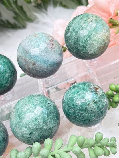 Green Aventurine Spheres