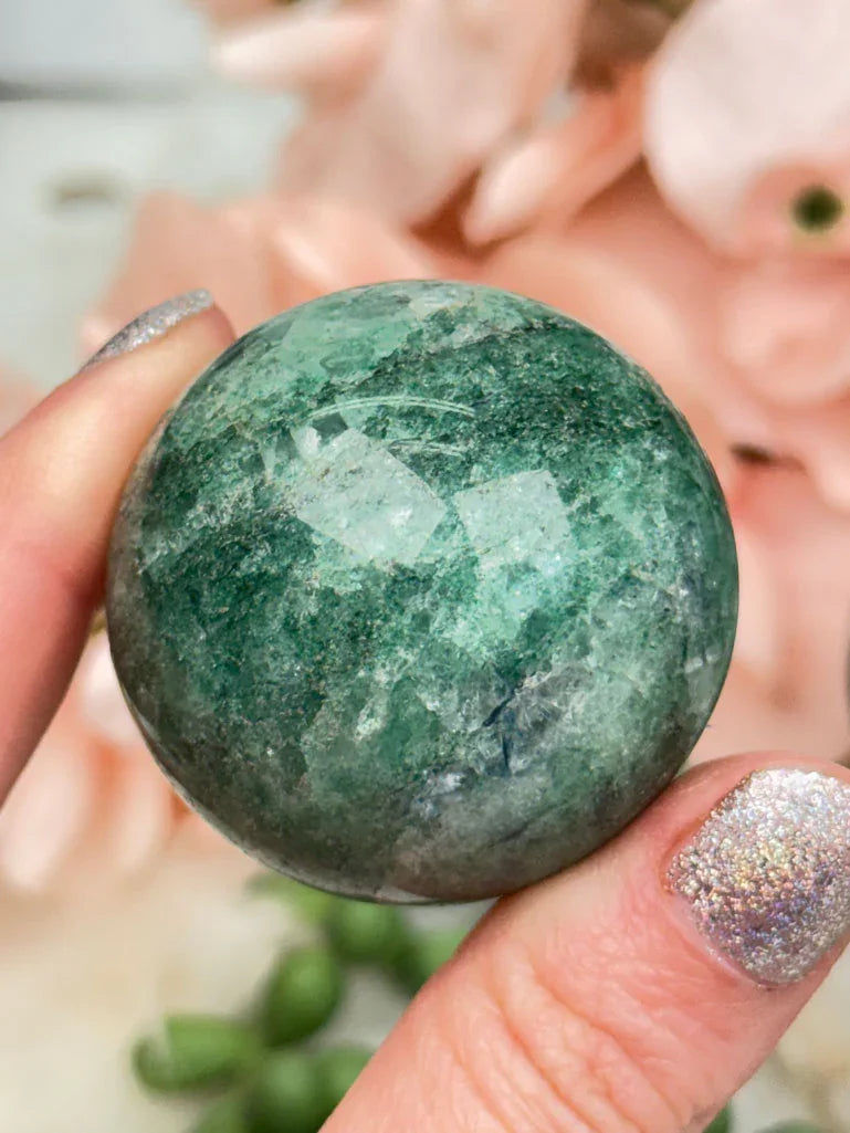 Green Aventurine Spheres