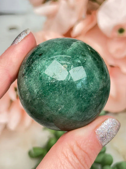 Green Aventurine Spheres