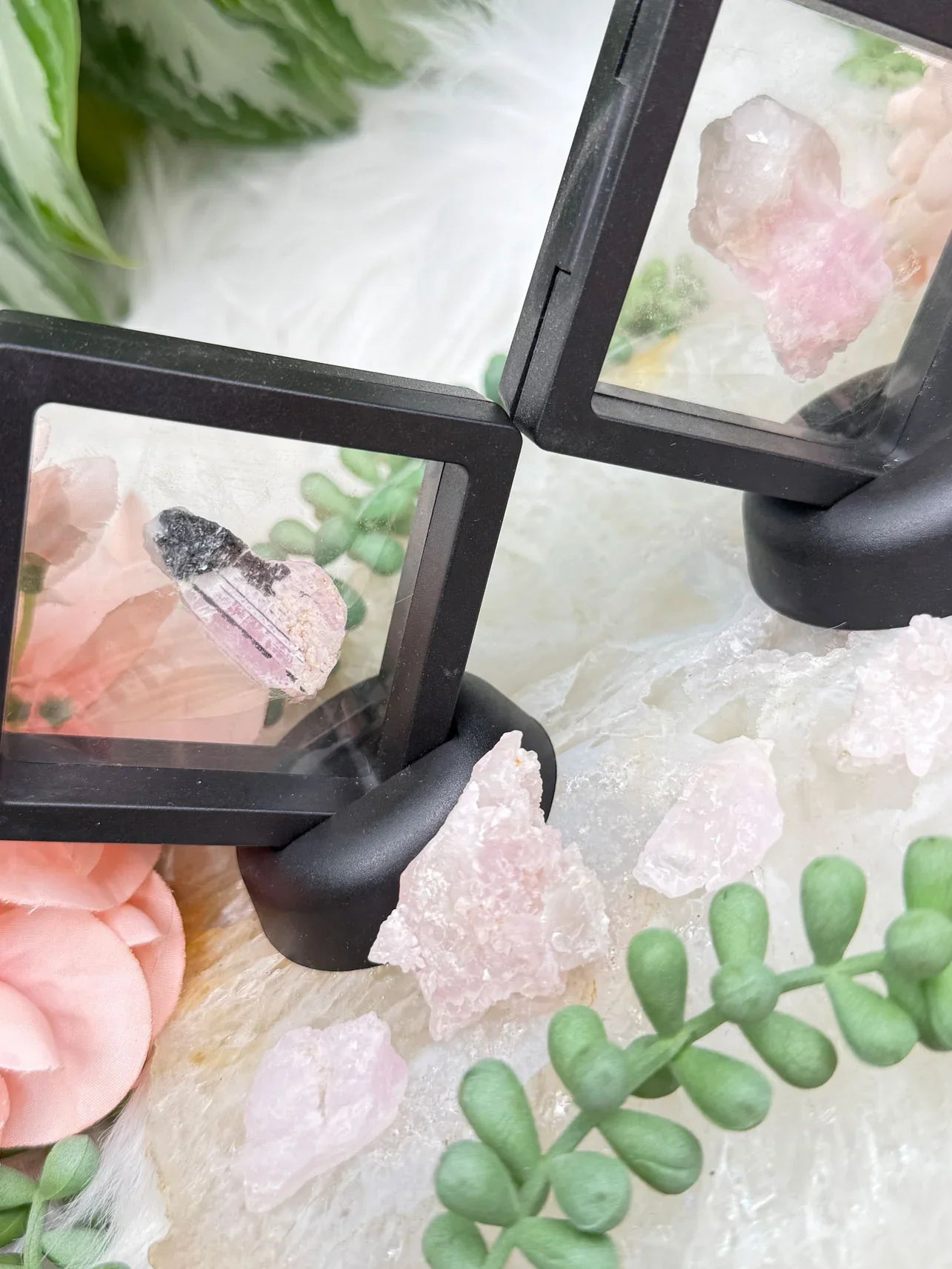 Crystalized Rose Quartz