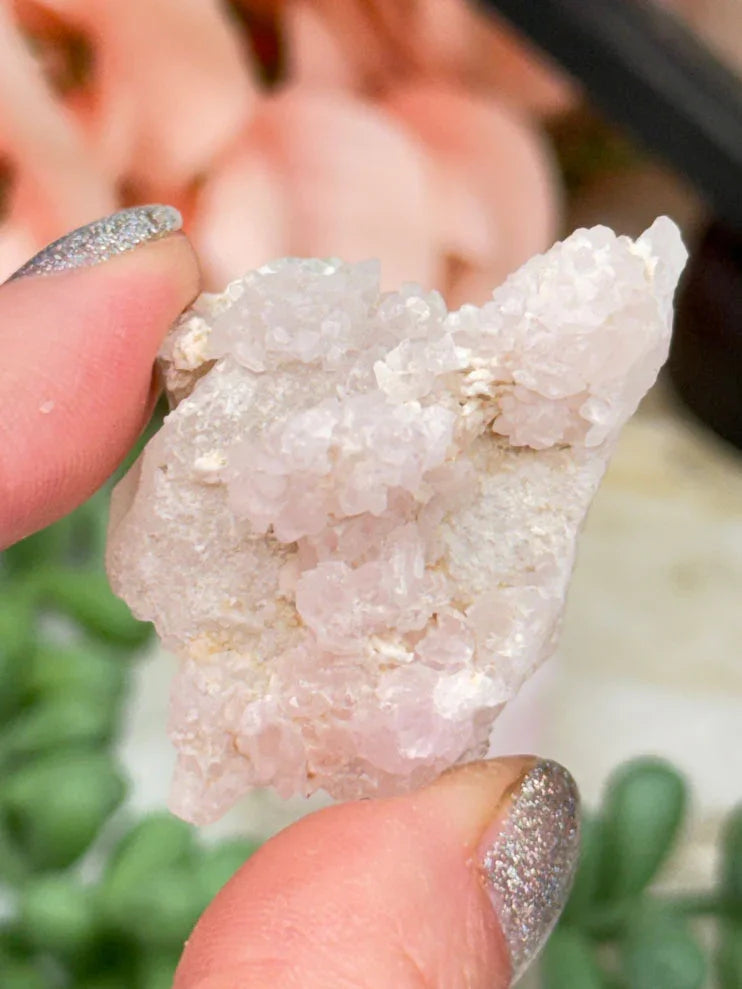 Crystalized Rose Quartz