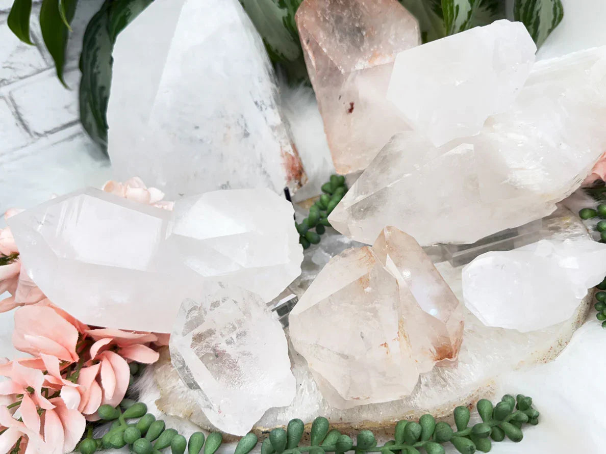 Large Brazil Quartz Crystals