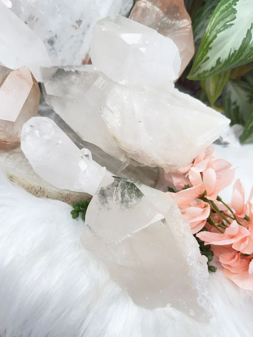 Large Brazil Quartz Crystals
