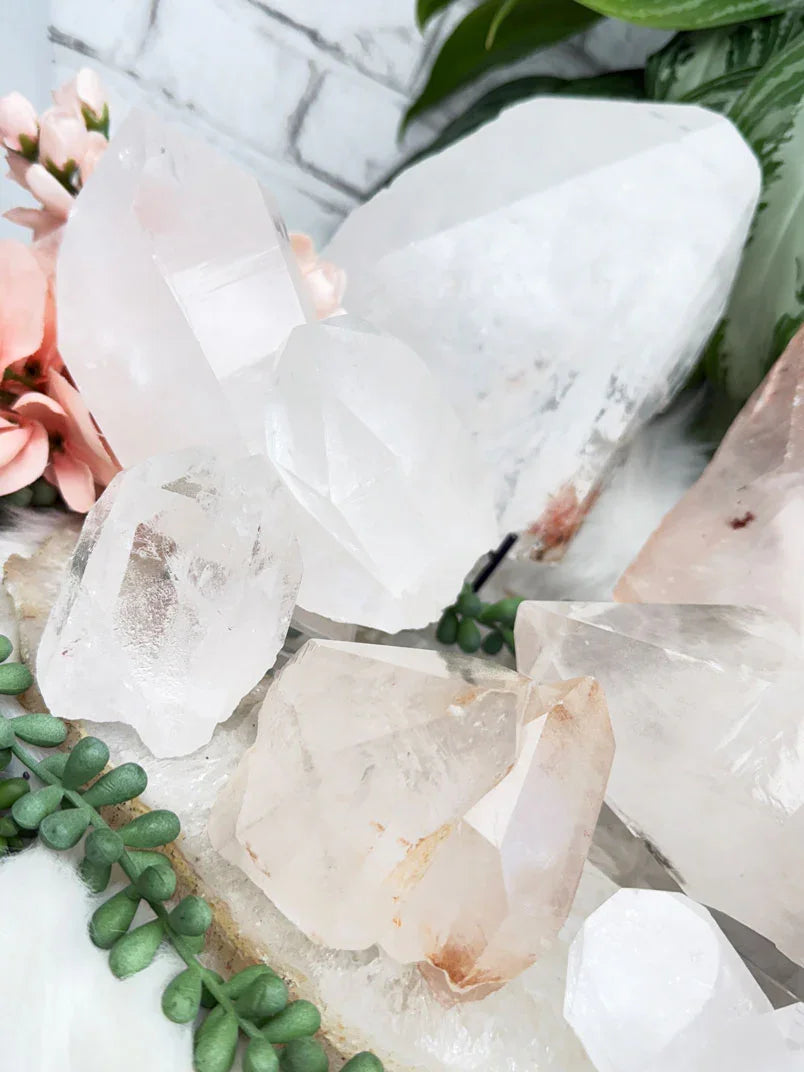 Large Brazil Quartz Crystals