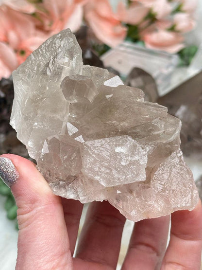 Smoky Quartz Cluster Crystals