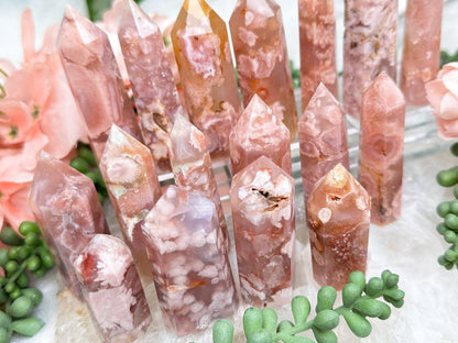 Small Flower Agate Points