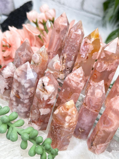 Small Flower Agate Points
