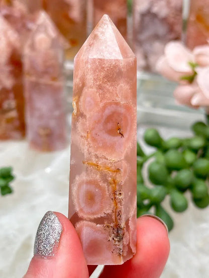 Small Flower Agate Points