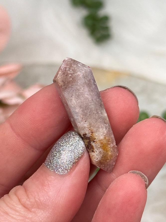 Pink Amethyst Double Points