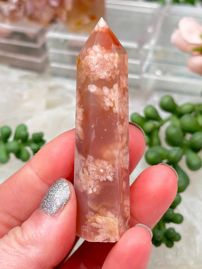 Small Flower Agate Points