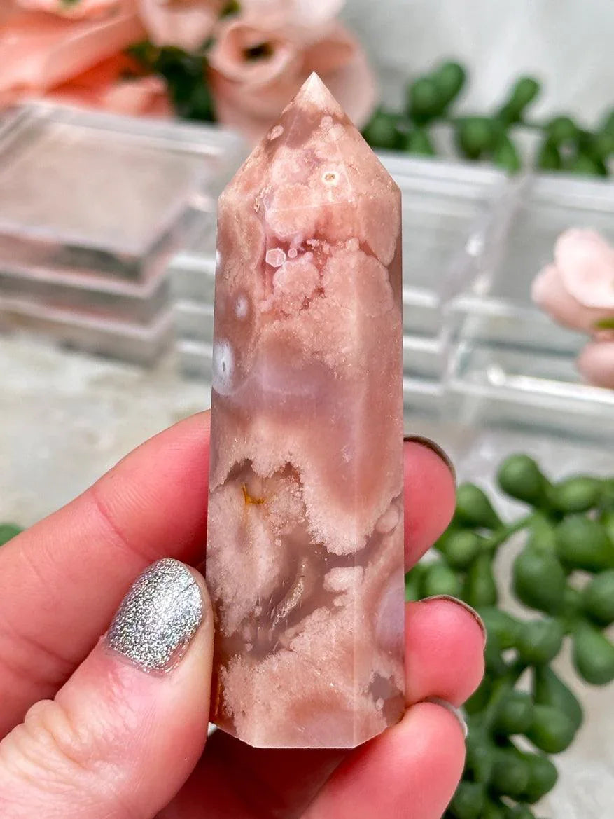 Small Flower Agate Points