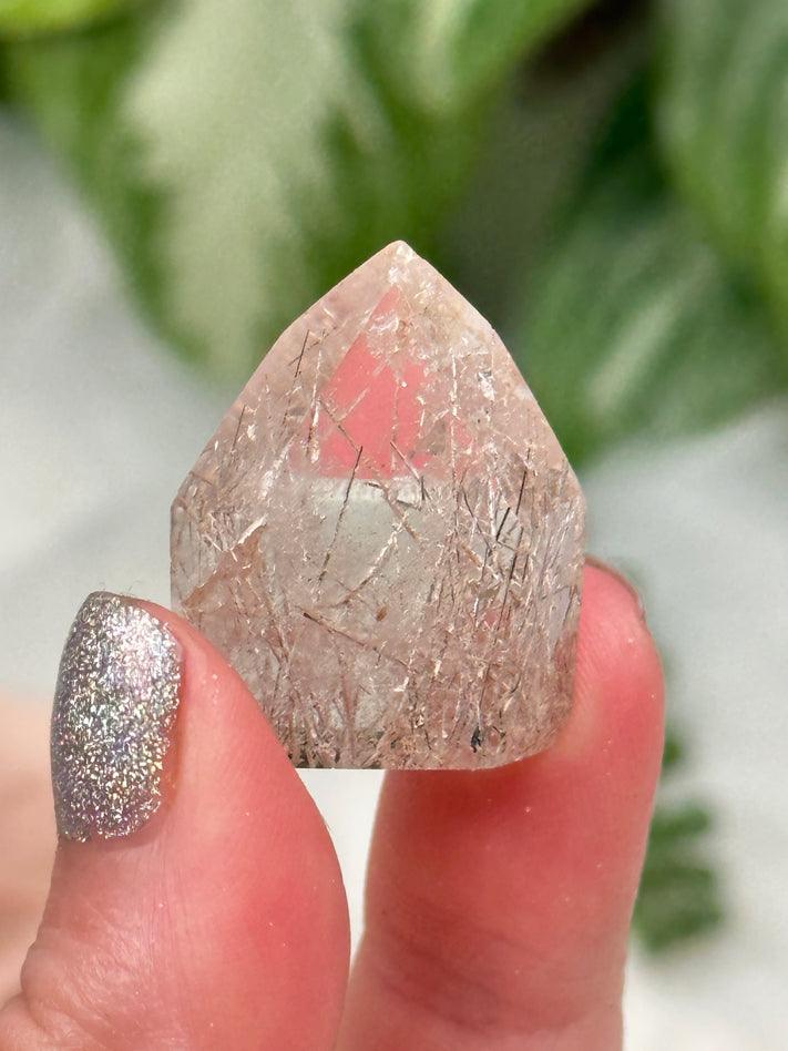 Rutile Quartz Points & Shapes