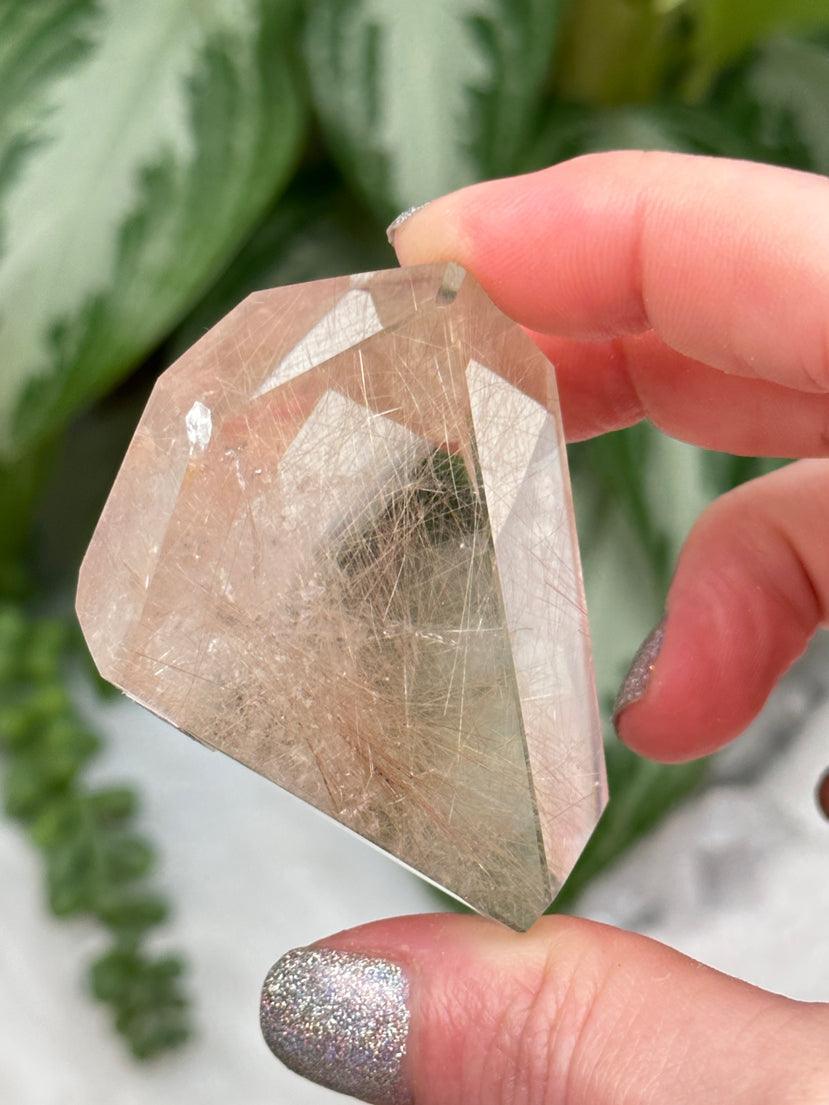 Rutile Quartz Points & Shapes
