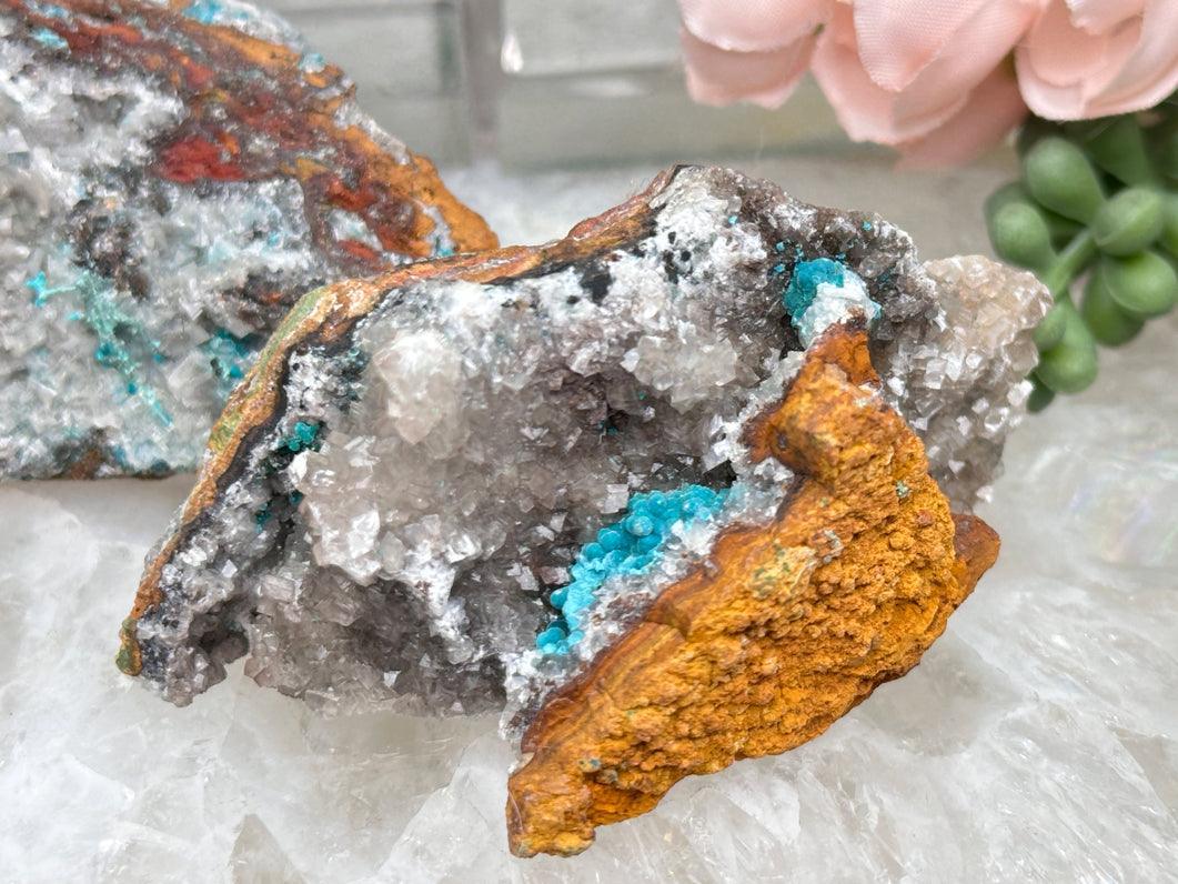 Teal Rosasite Hemimorphite