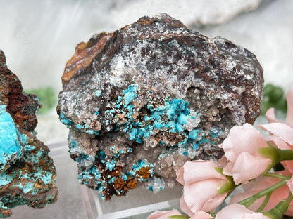 Teal Rosasite Hemimorphite