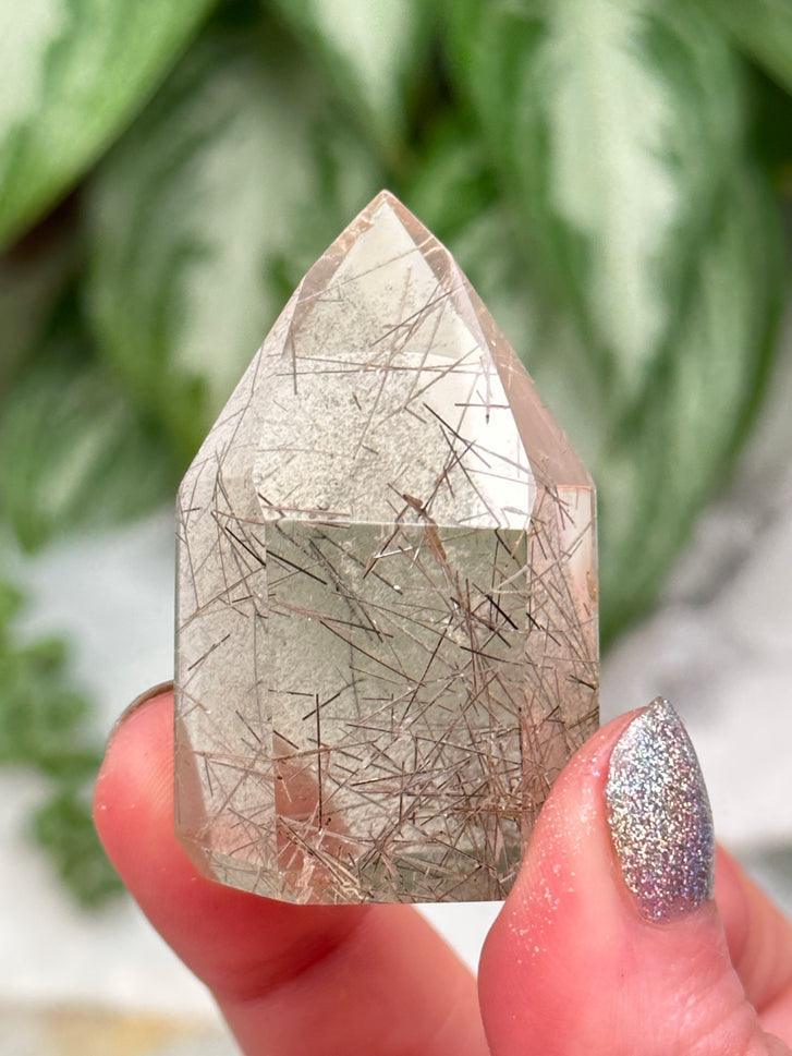 Rutile Quartz Points & Shapes