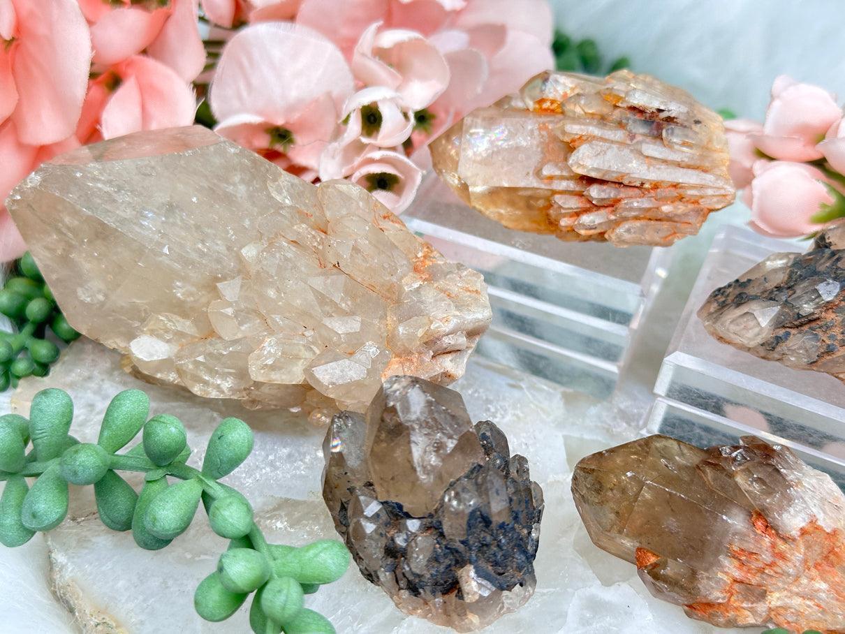 Congo Citrine Clusters