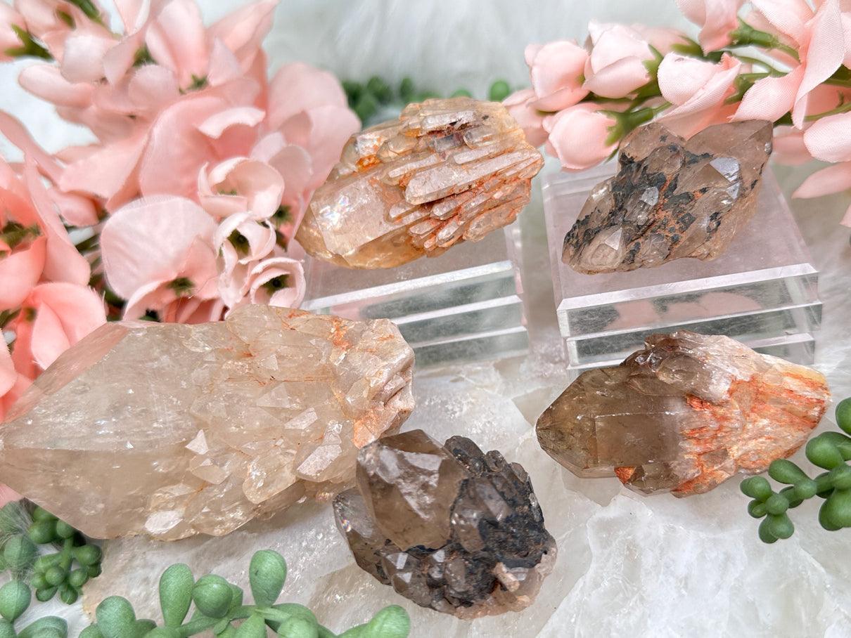 Congo Citrine Clusters