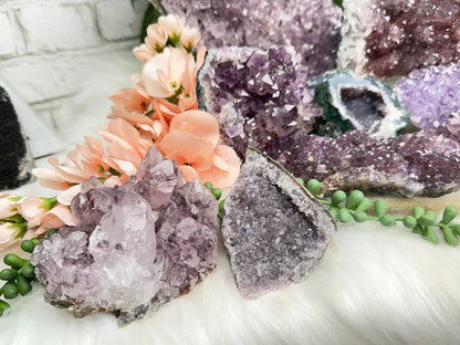 Unique Amethyst Crystal Clusters