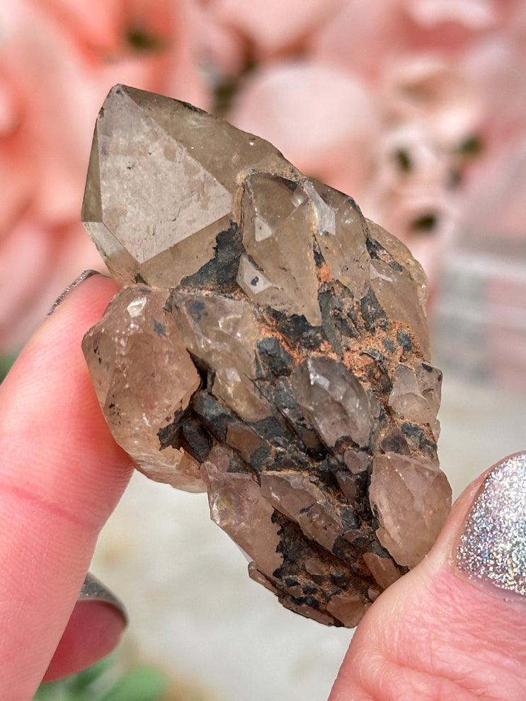 Congo Citrine Clusters