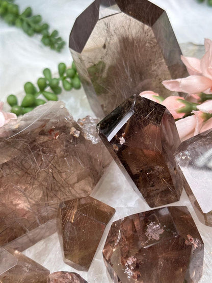 Rutilated Smoky Quartz