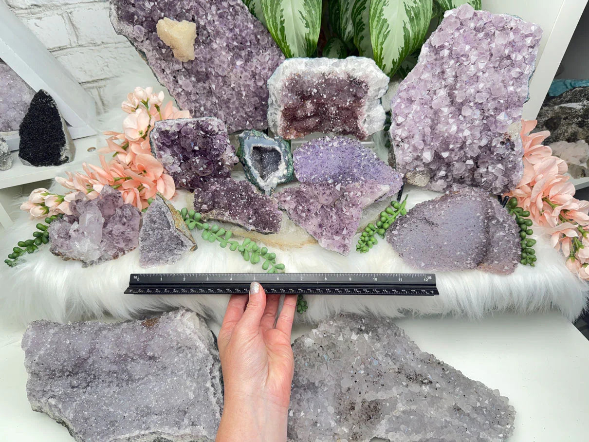 Unique Amethyst Crystal Clusters