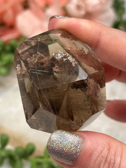 Rutilated Smoky Quartz