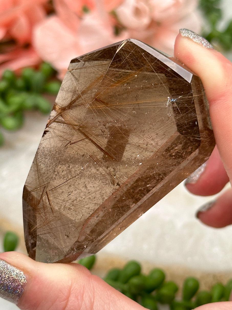 Rutilated Smoky Quartz