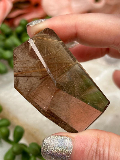 Rutilated Smoky Quartz